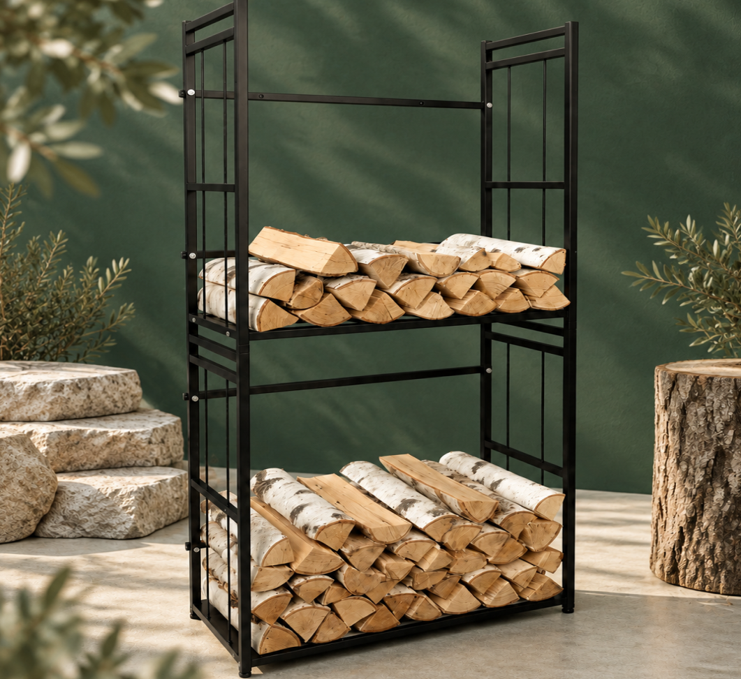 Дровница LOFT модульная 176х86х34